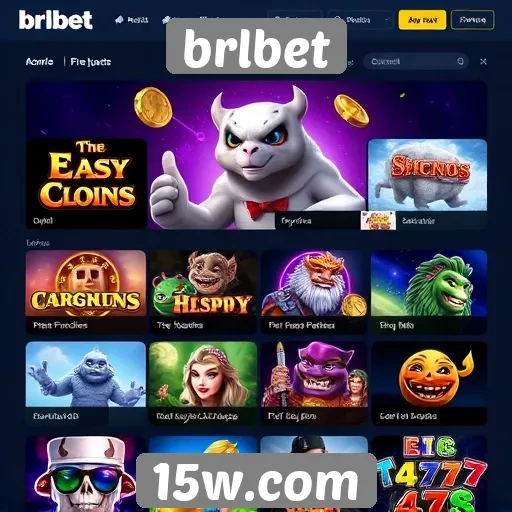 Variedade de jogos disponíveis na plataforma brlbet